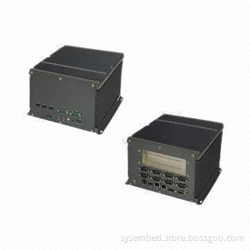 Fanless Embedded Box, PC Based on D525 IBP-501, 12-24V DC Power Supply